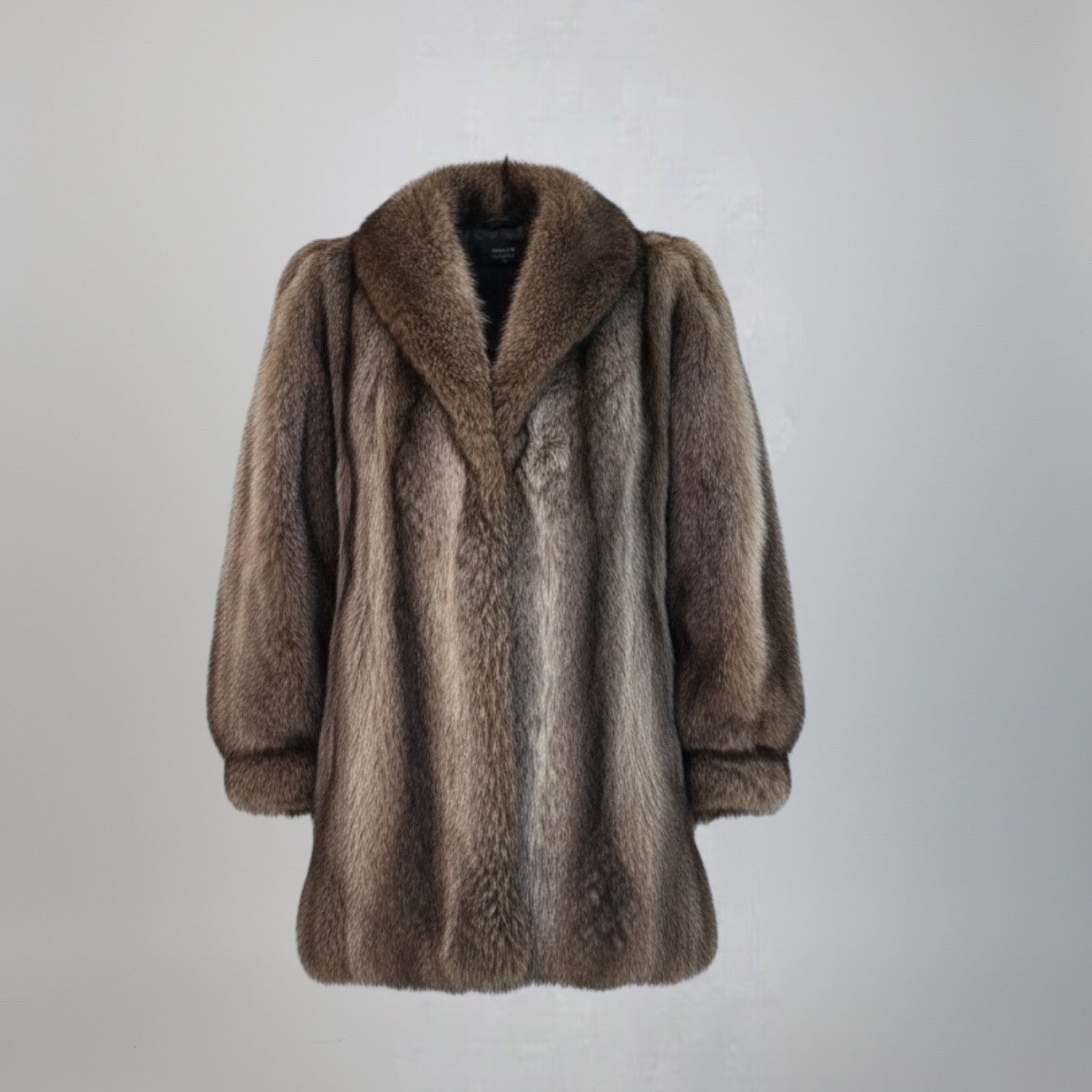 Natural Raccoon Jacket