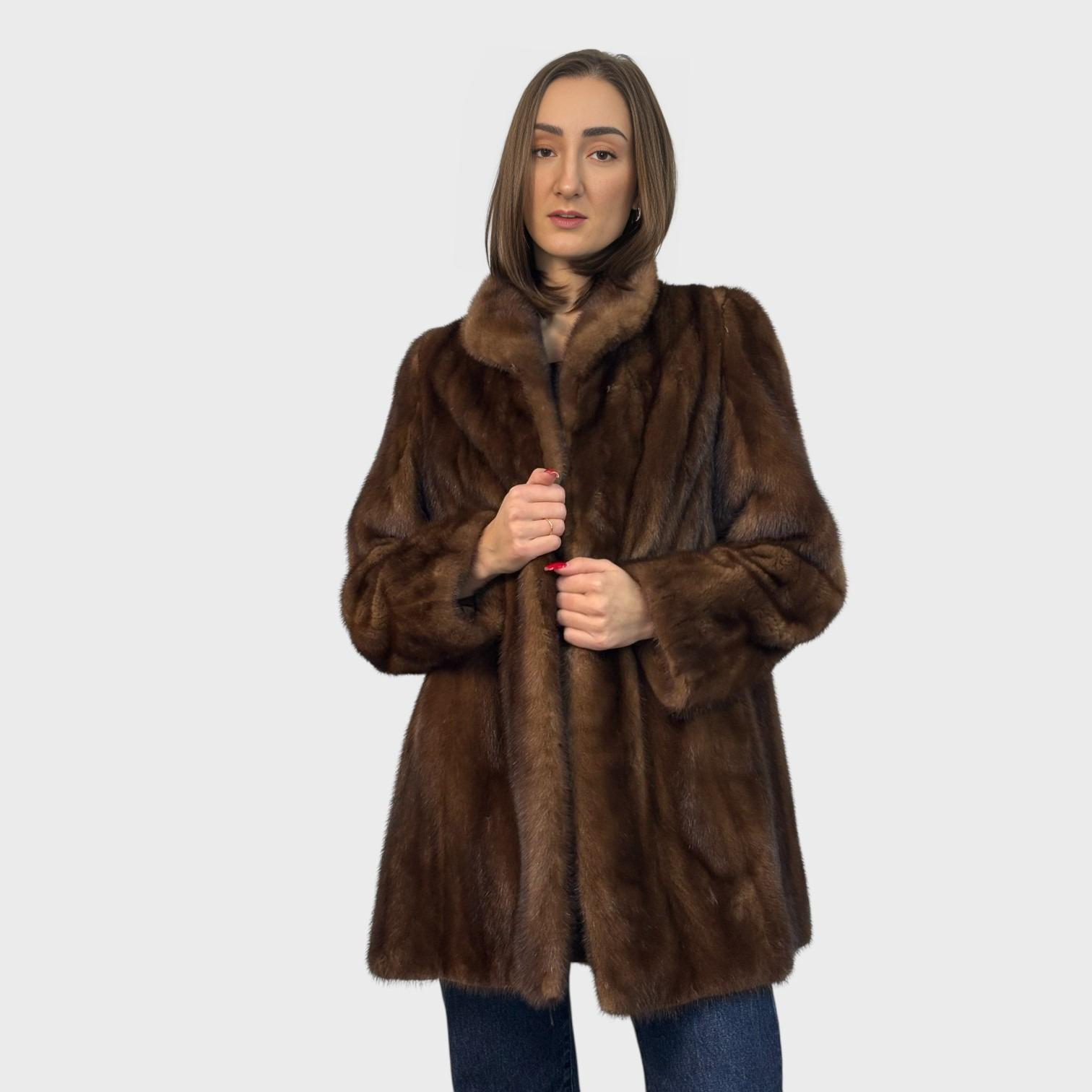 Demi Buff Mink Jacket