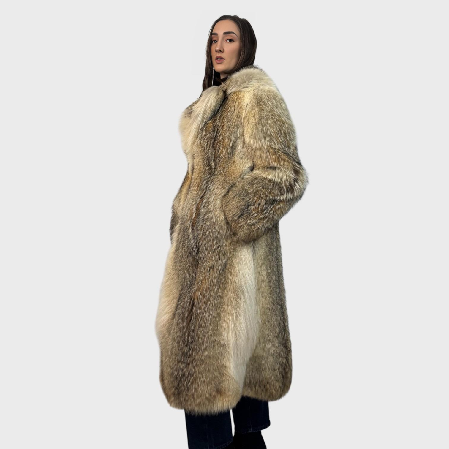 Natural Coyote Coat