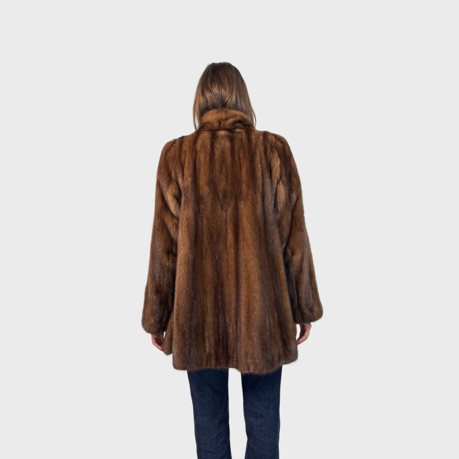 Demi Buff Mink Jacket