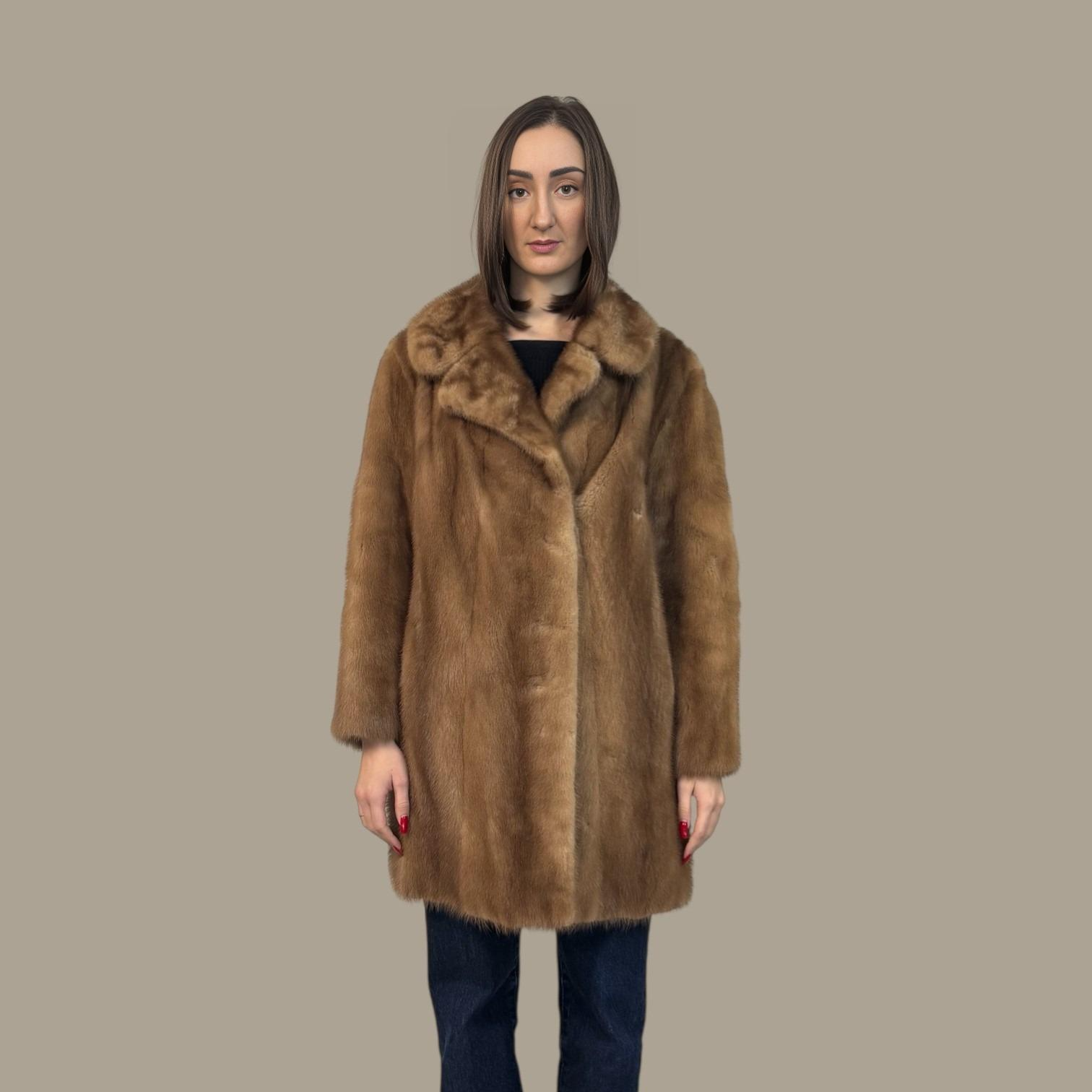 Dark Pastel Mink Jacket