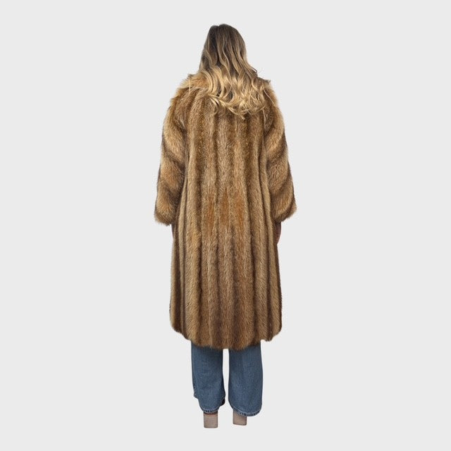 Crystal Raccoon Coat