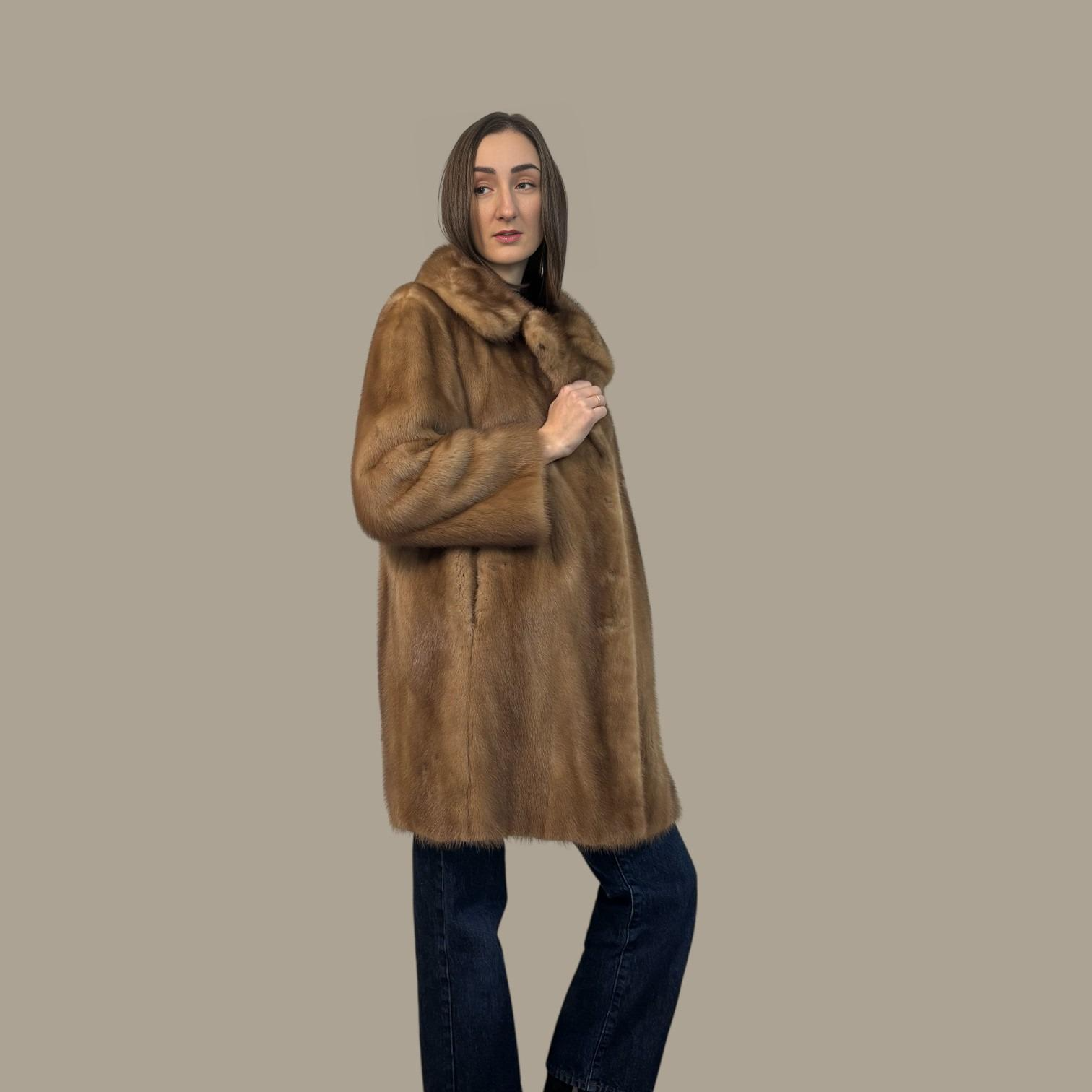 Dark Pastel Mink Jacket