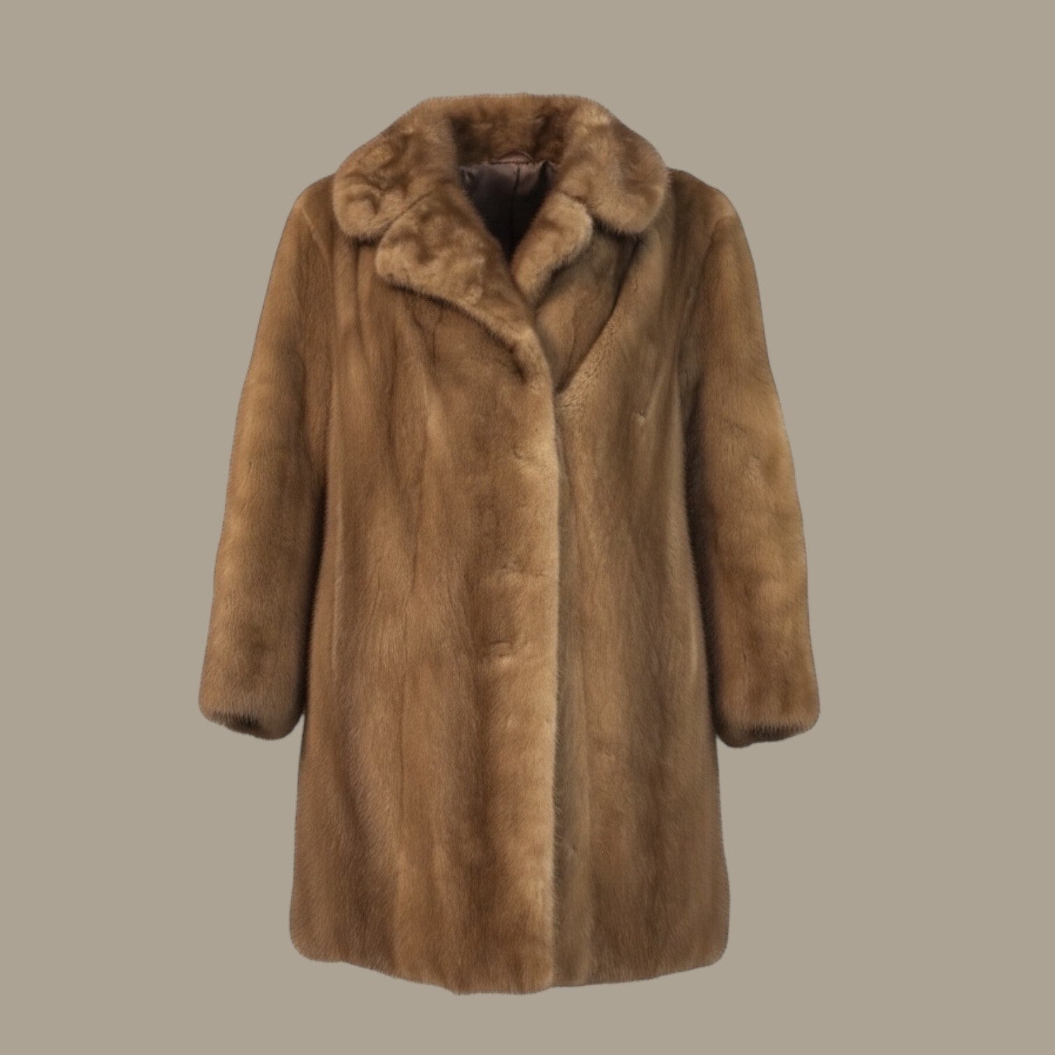 Dark Pastel Mink Jacket