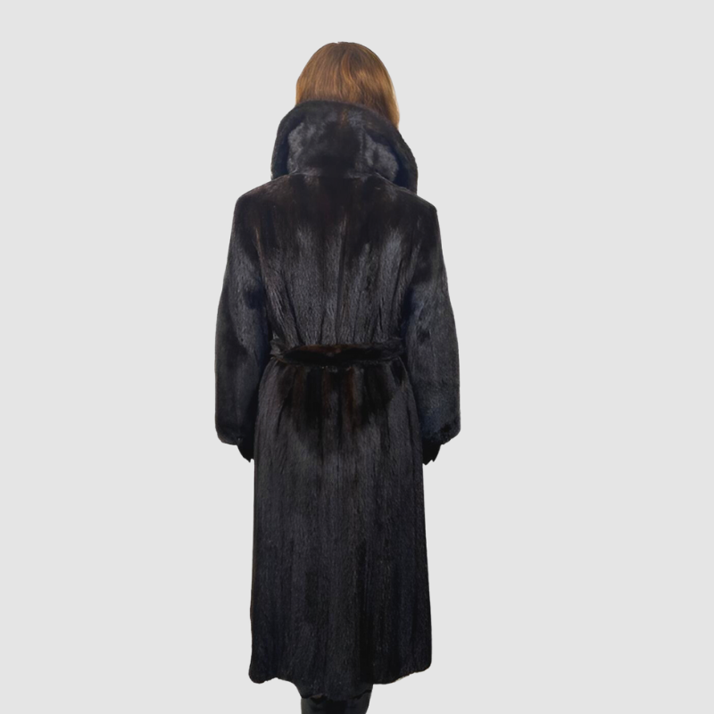 DARK RANCH MINK COAT