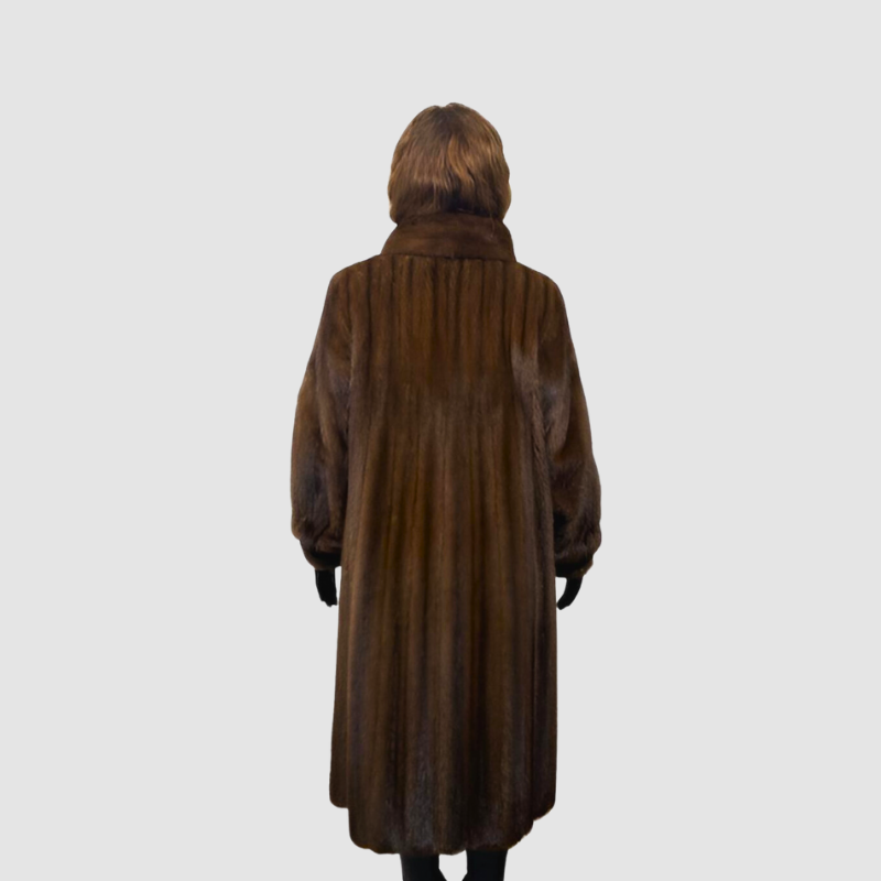 PETITE DEMI BUFF FEMALE MINK COAT