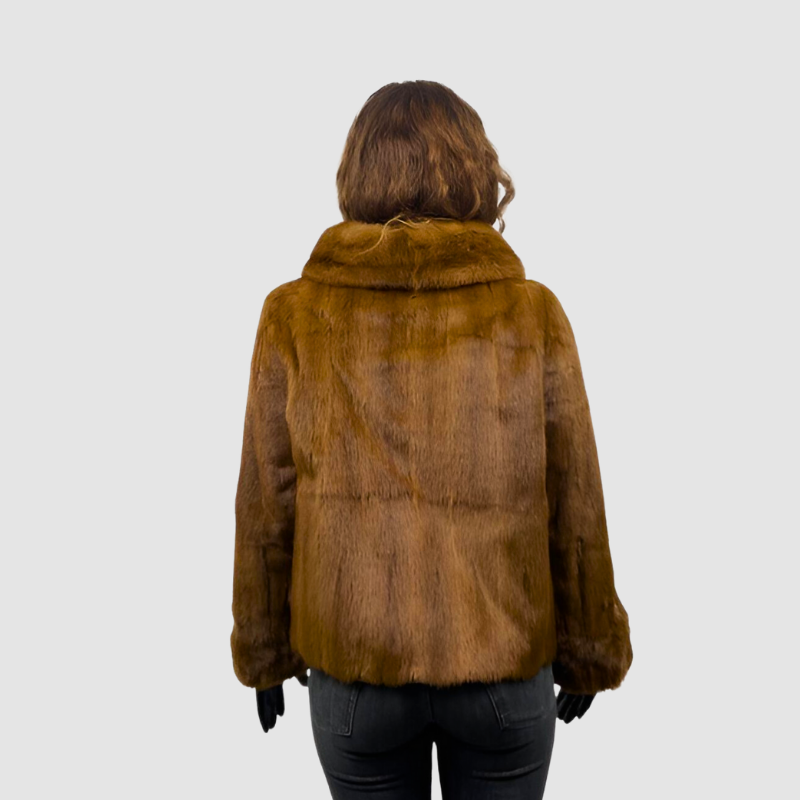 VINTAGE CHINA MINK SHORT JACKET