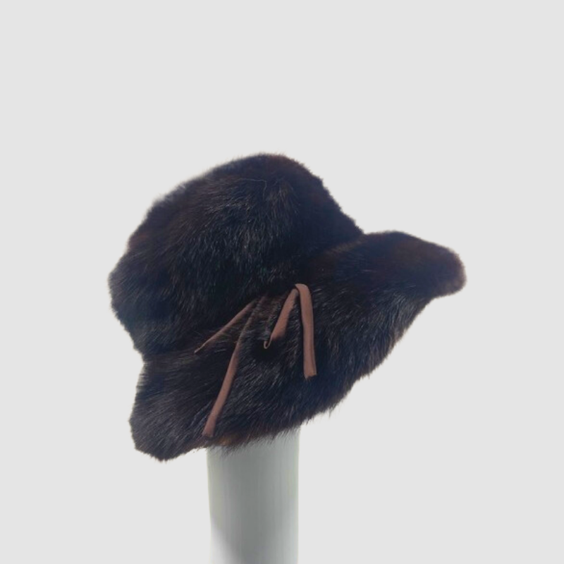 VINTAGE DARK RANCH MINK HAT