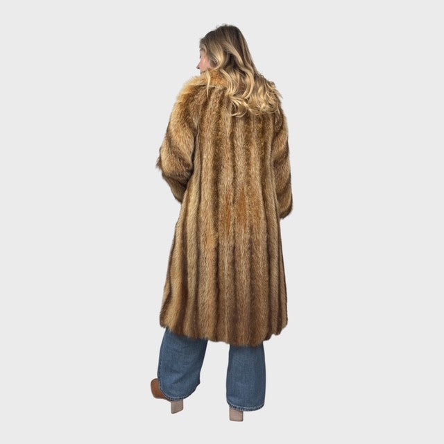 Crystal Raccoon Coat