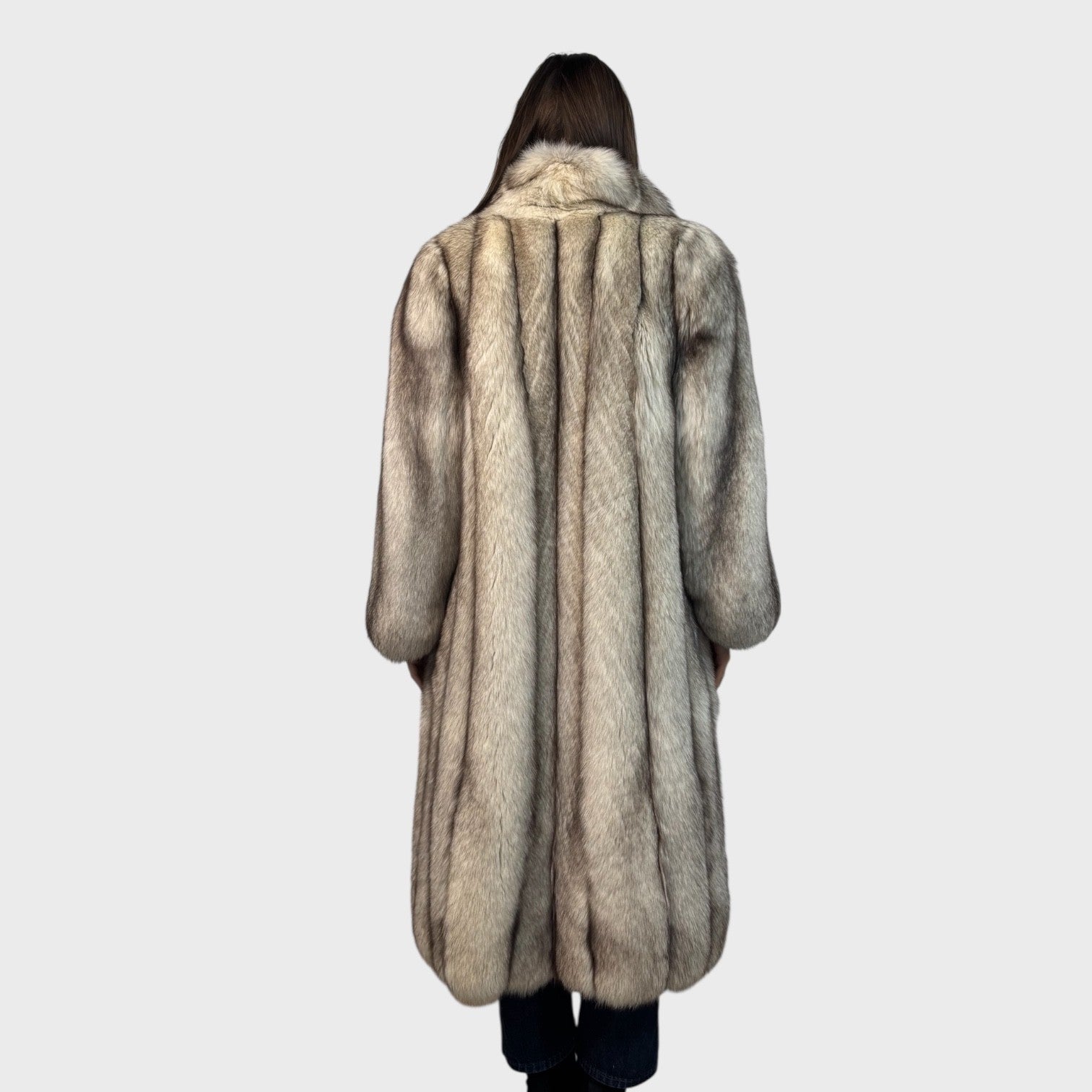 Natural Blue Fox coat