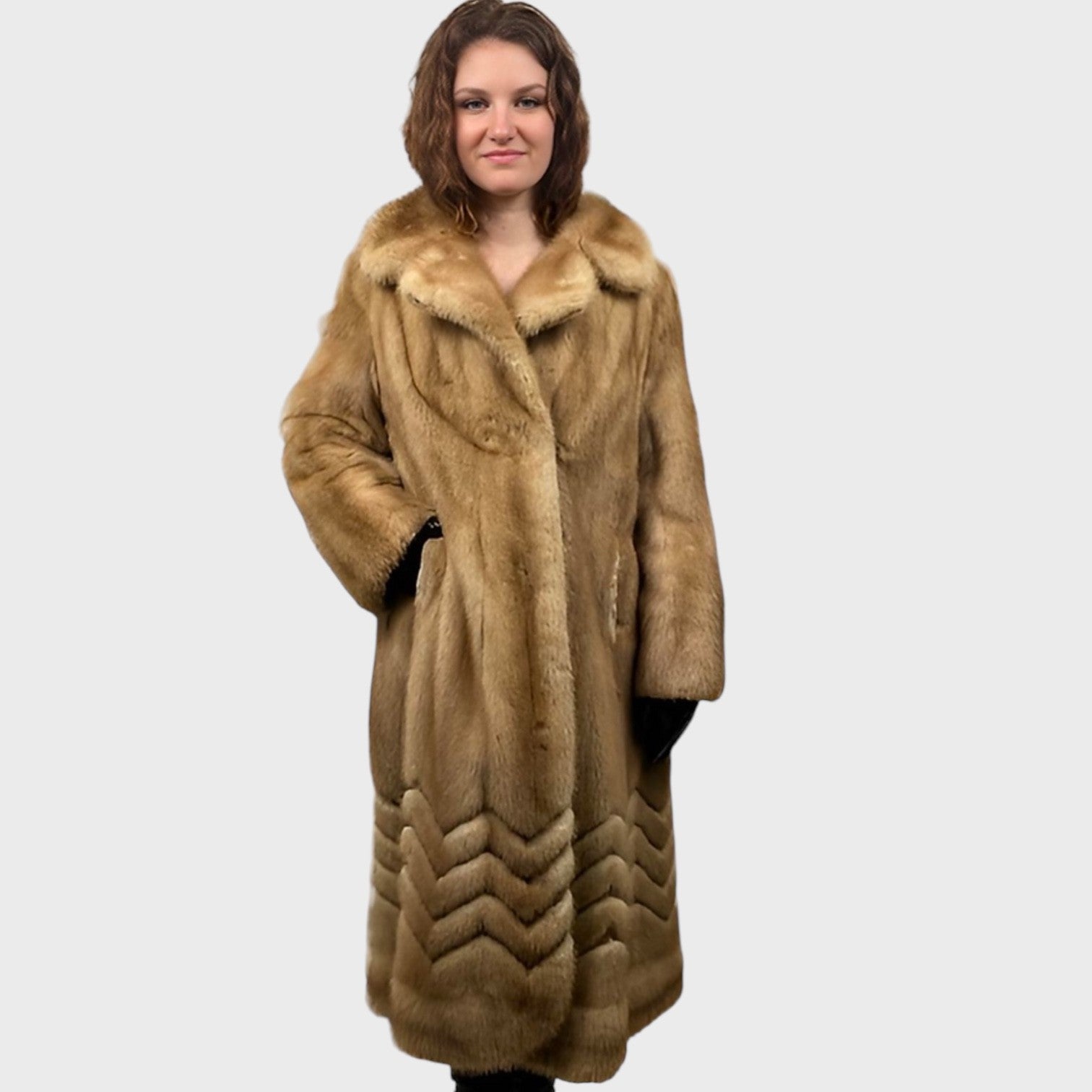 PASTEL MINK COAT