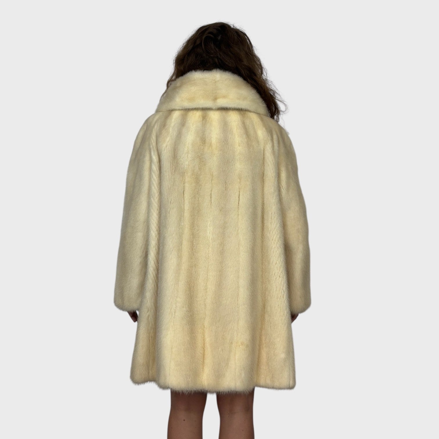 Brown Shadow Mink Jacket
