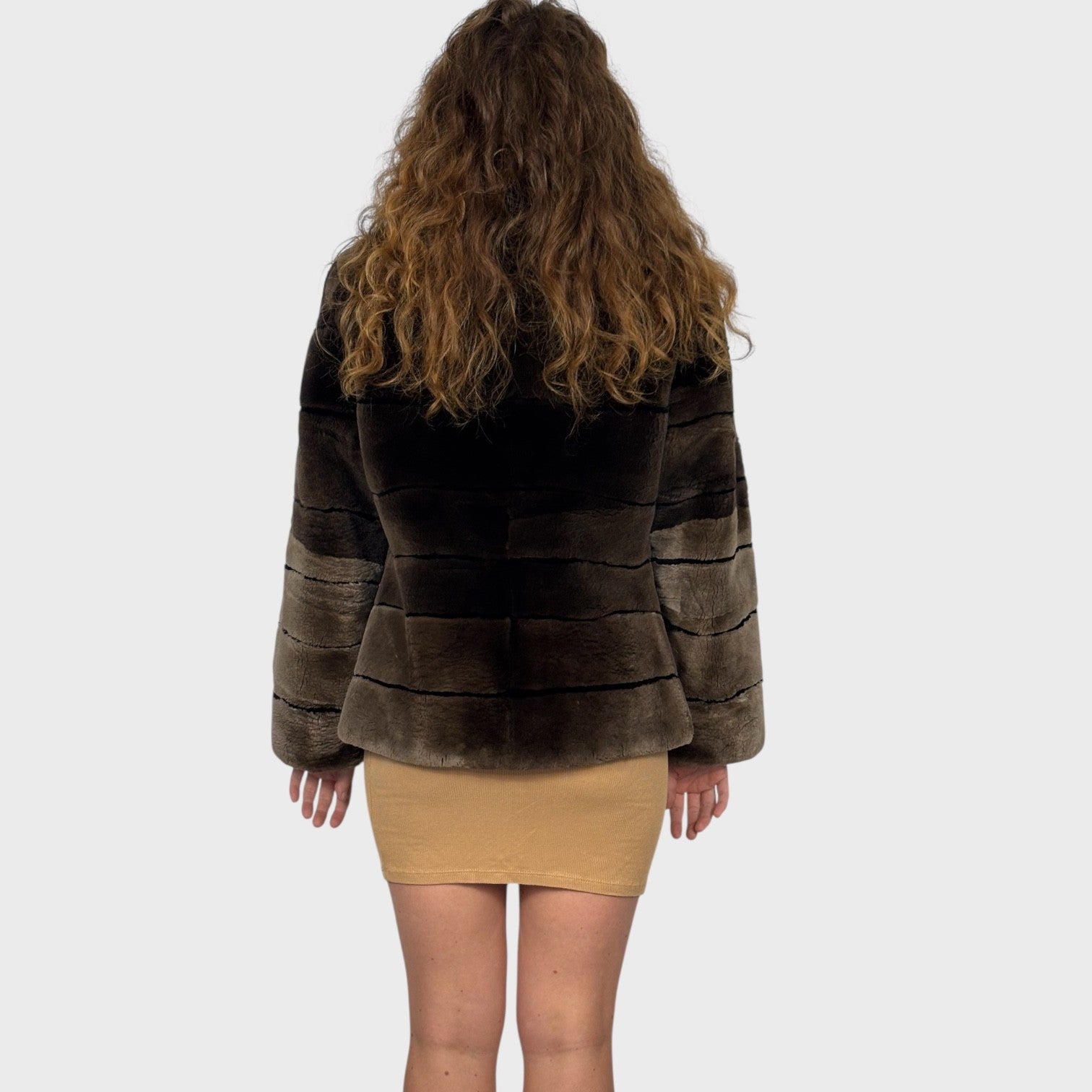 Sheared Beaver Jacket - Reversible to Taffeta