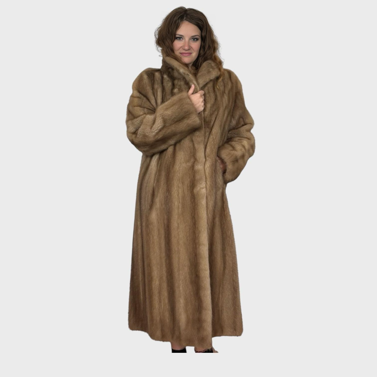 Natural Pastel Mink Coat