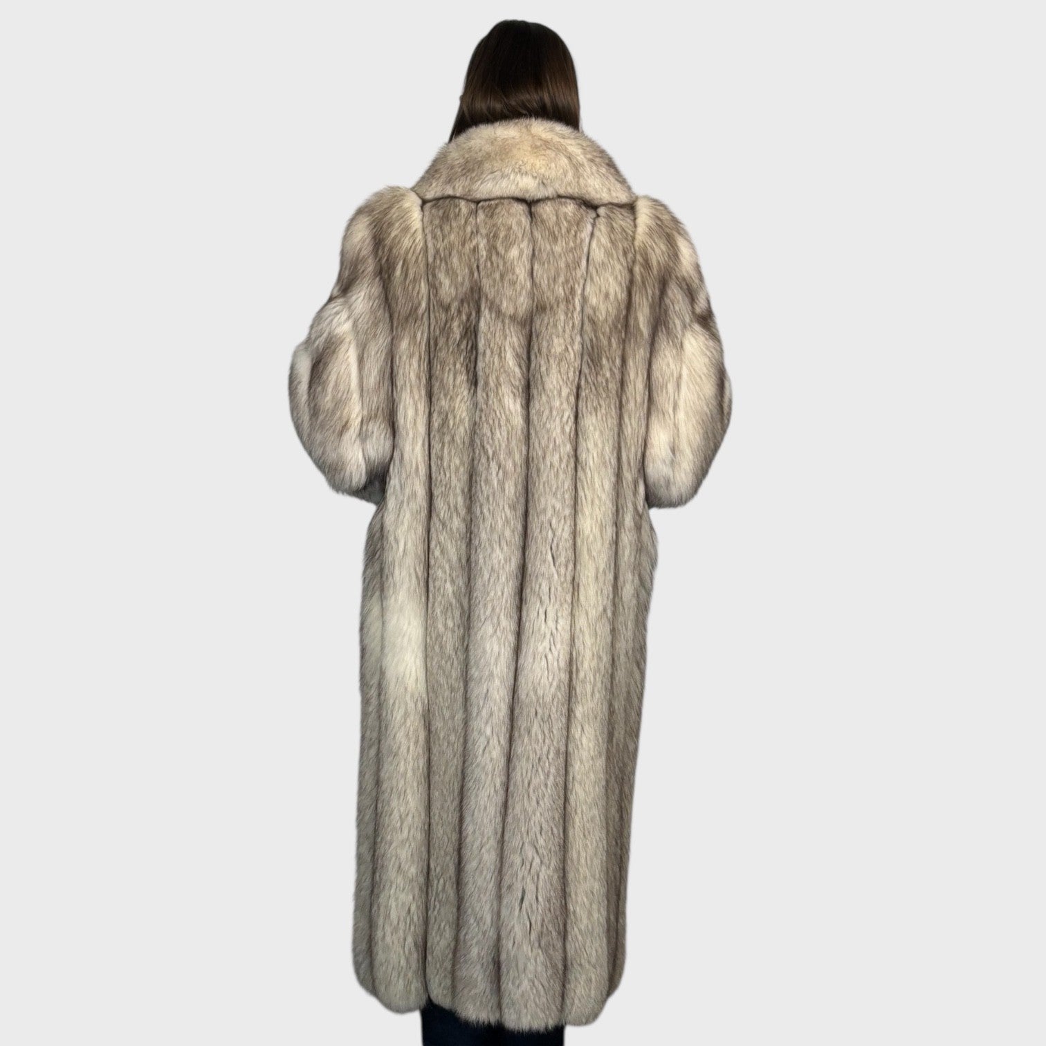 Natural Blue Fox Coat