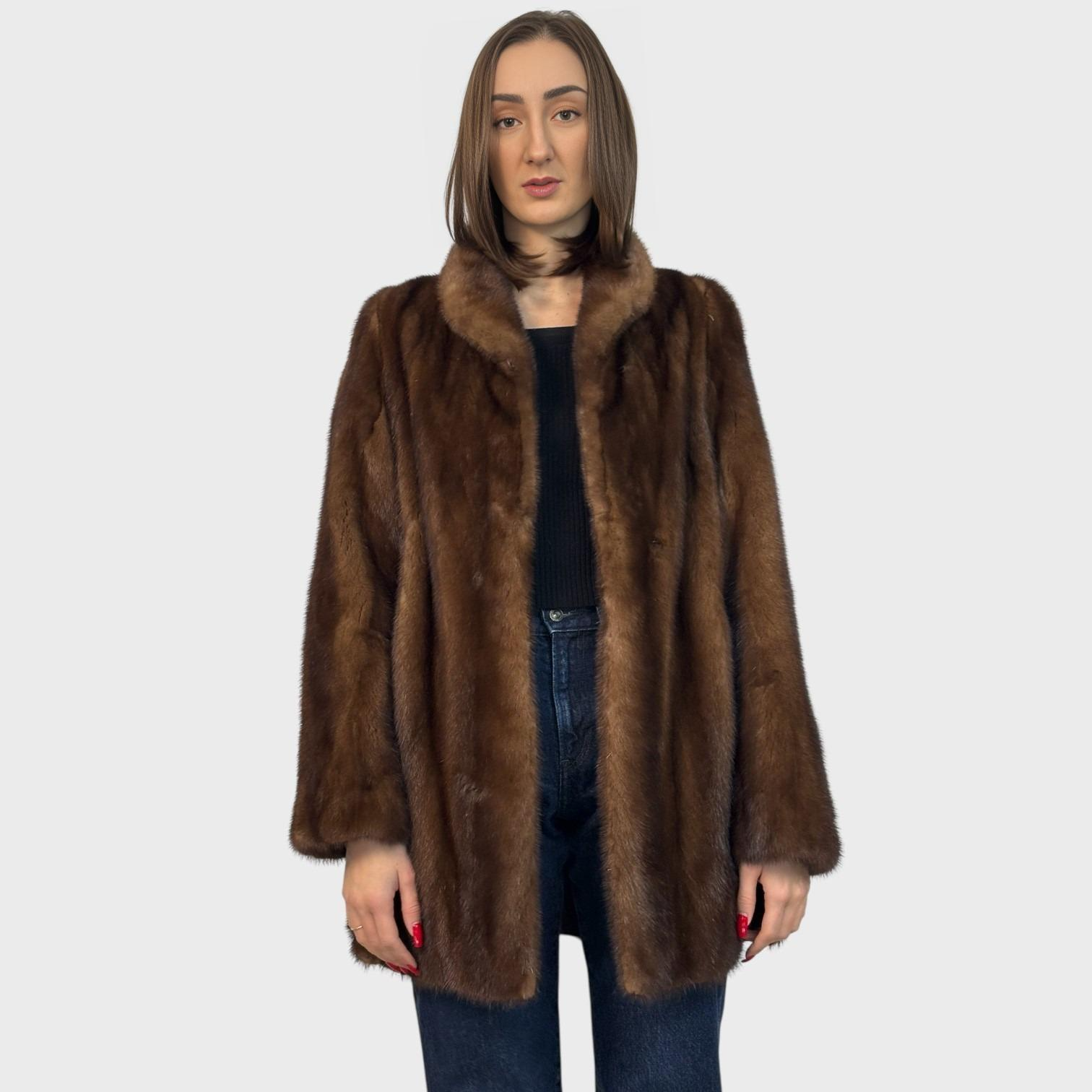 Demi Buff Mink Jacket