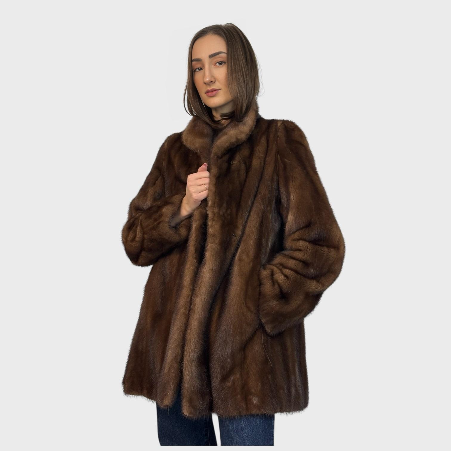Demi Buff Mink Jacket