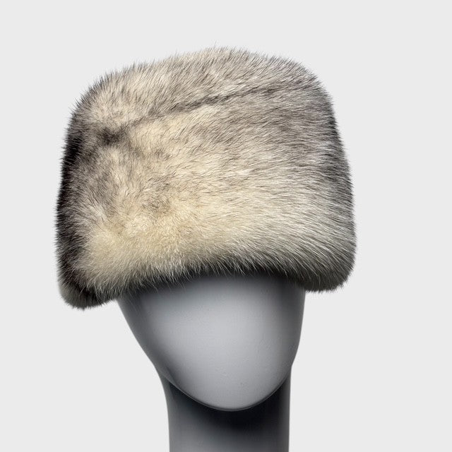 VINTAGE CROSS MINK HAT