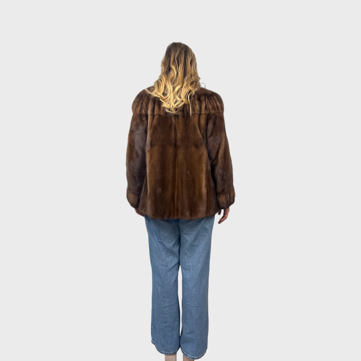 Vintage Demi Buff Mink Jacket