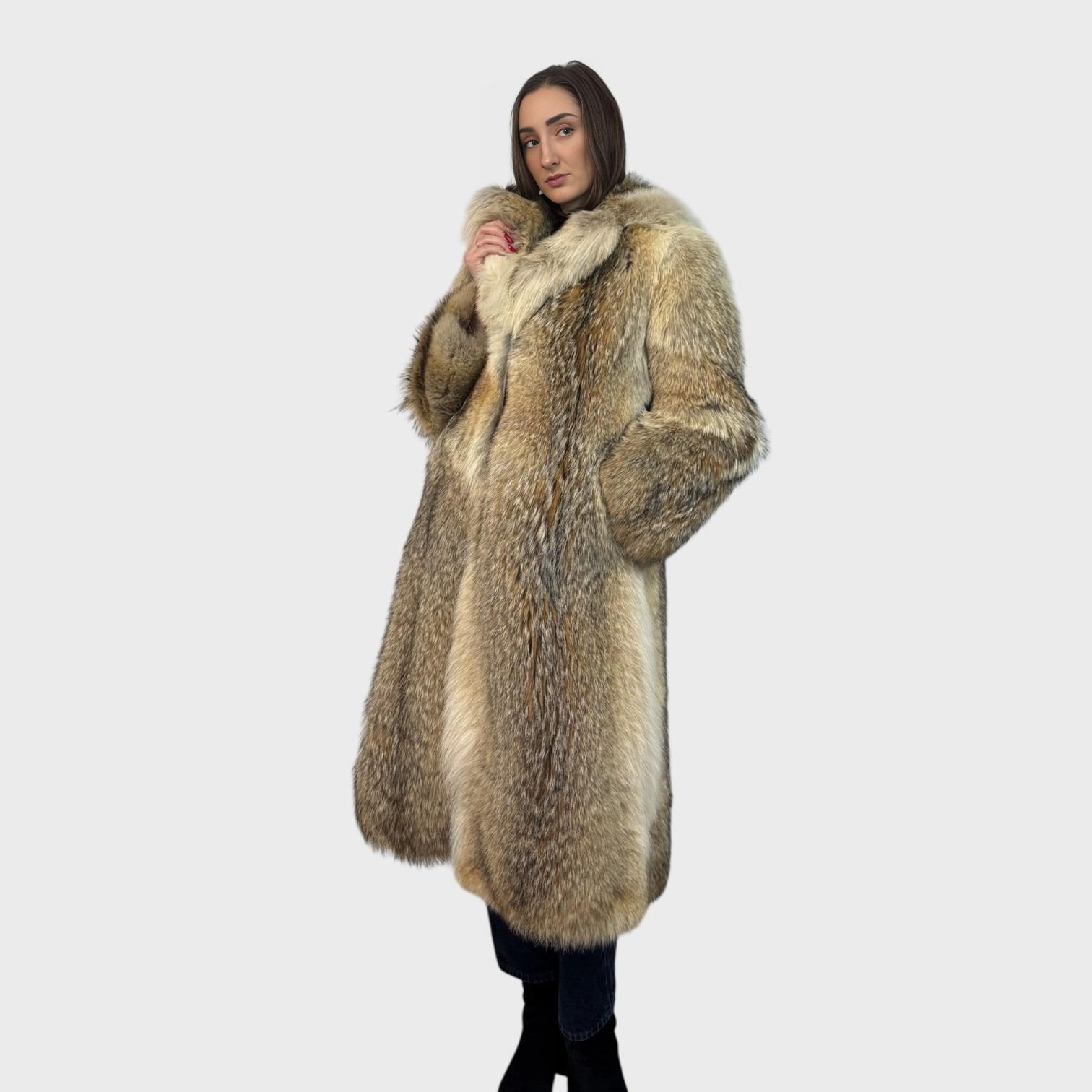 Natural Coyote Coat