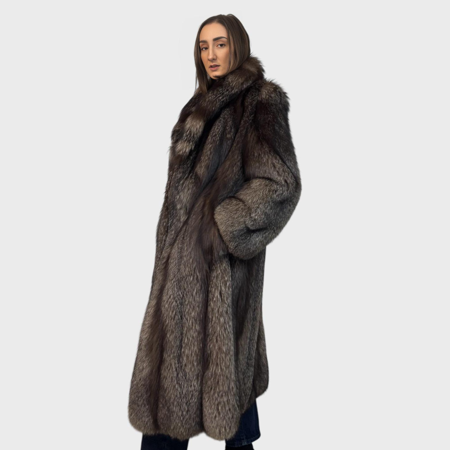 Indigo Fox Coat