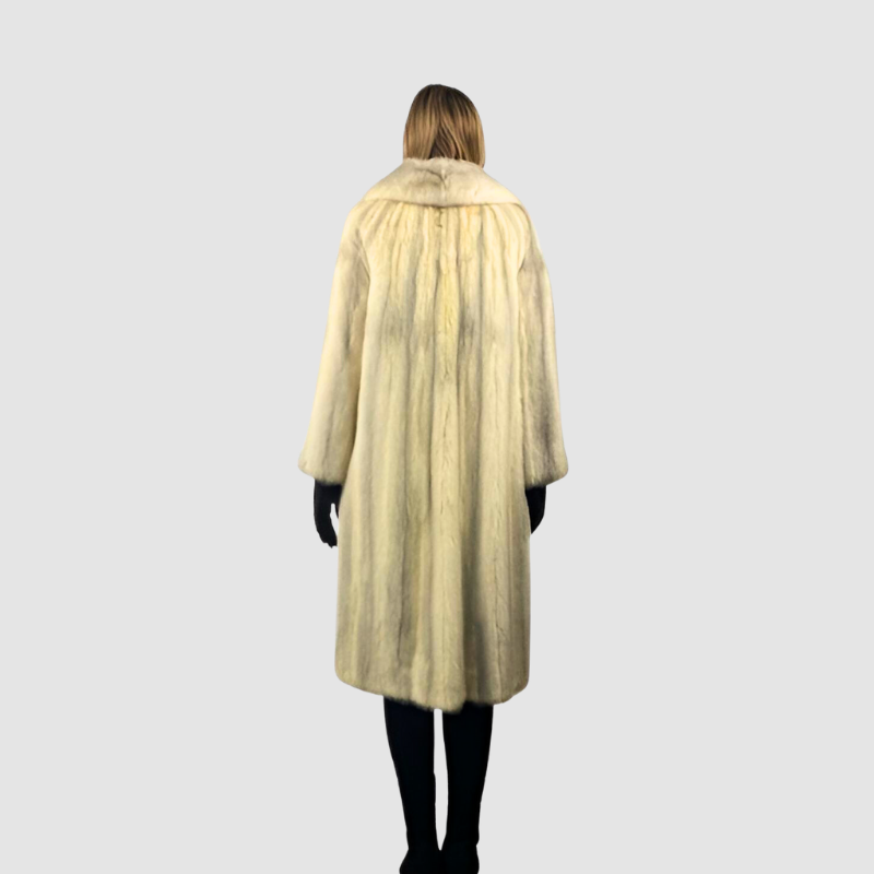 BLUE SHADOW MINK COAT
