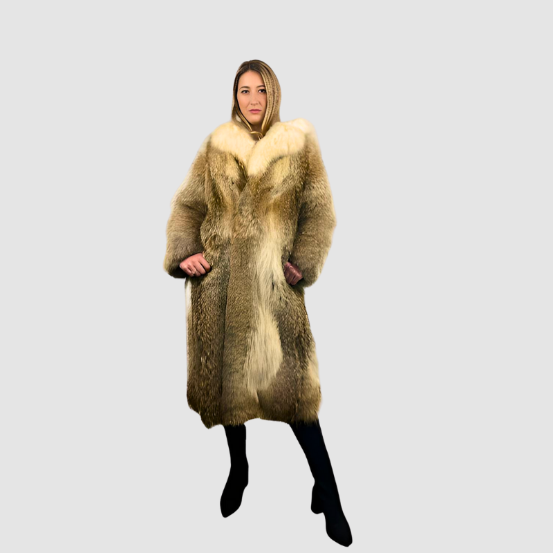 Coyote Hooded Coat