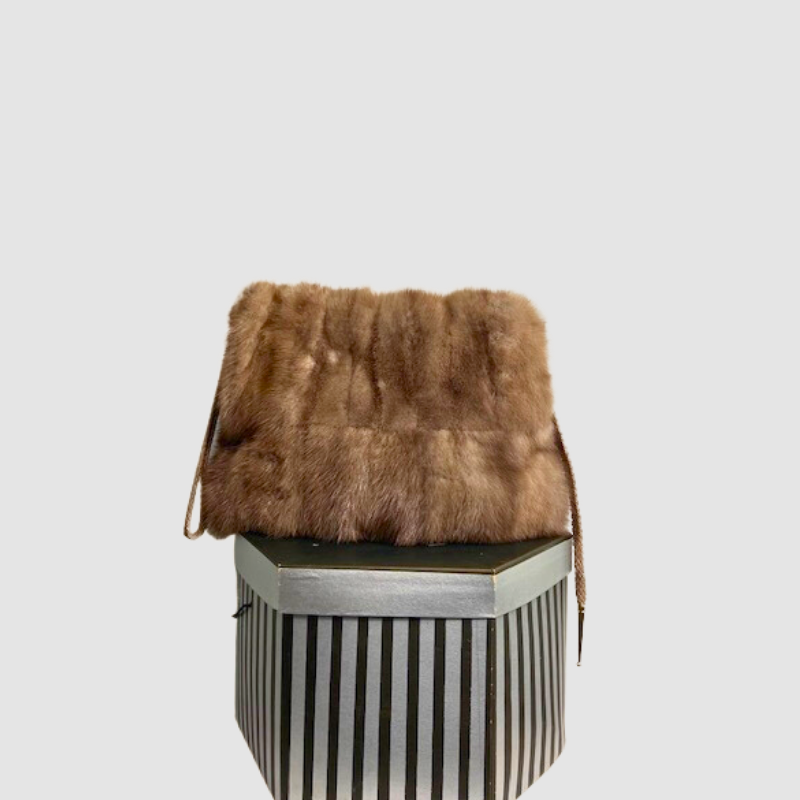 LUTETIA DOUBLE FUR PURSE