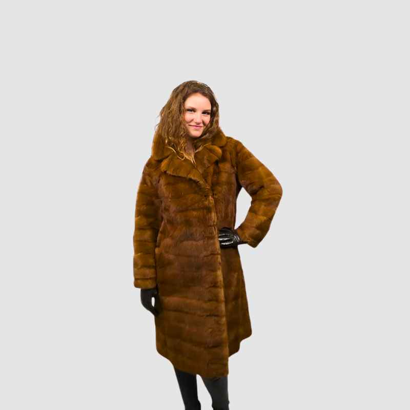 VINTAGE CHINA MINK 7/8 COAT