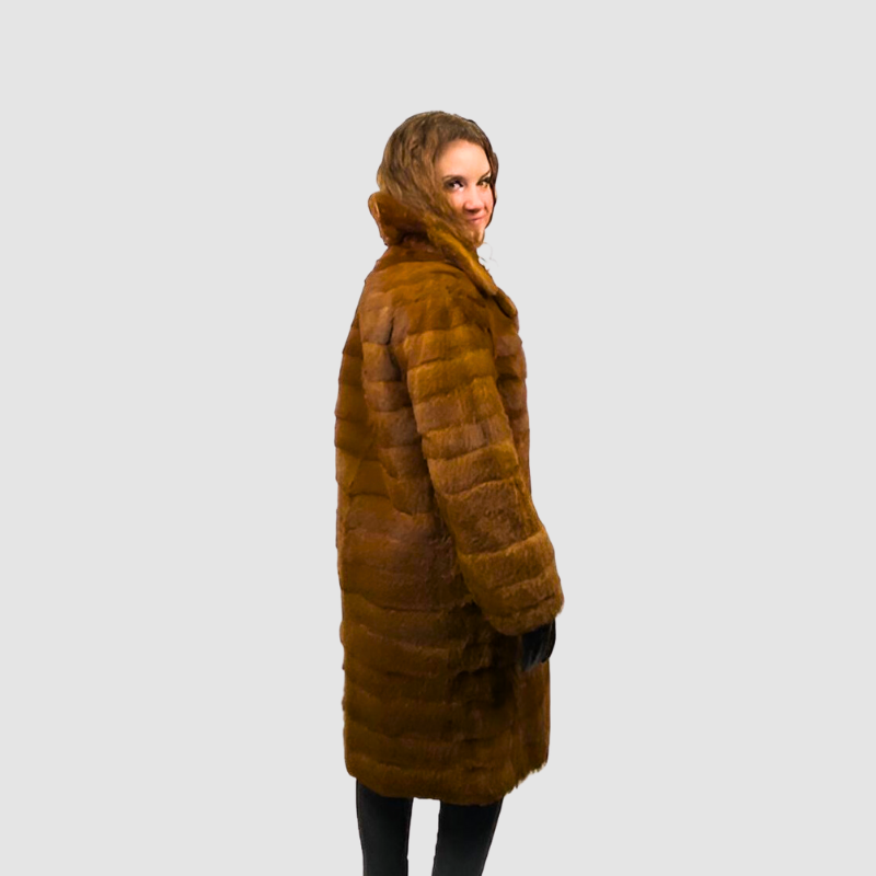 VINTAGE CHINA MINK 7/8 COAT