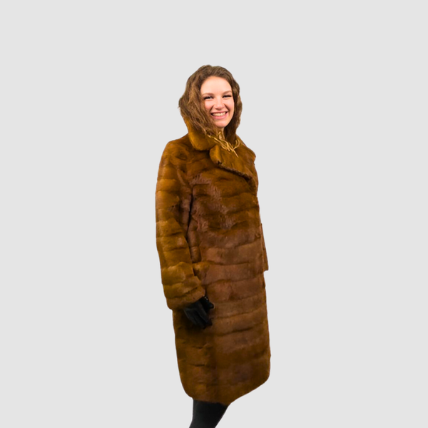 Vintage China Mink 7/8 Coat
