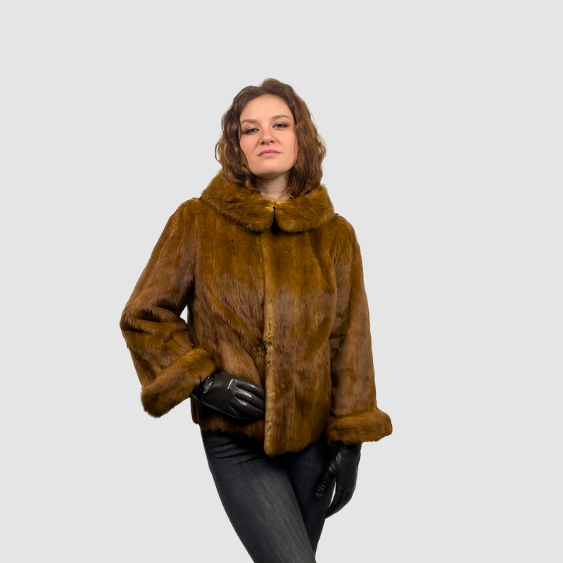 VINTAGE CHINA MINK SHORT JACKET