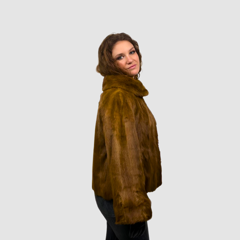 VINTAGE CHINA MINK SHORT JACKET