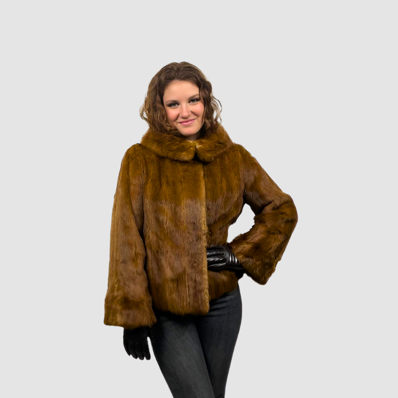VINTAGE CHINA MINK SHORT JACKET
