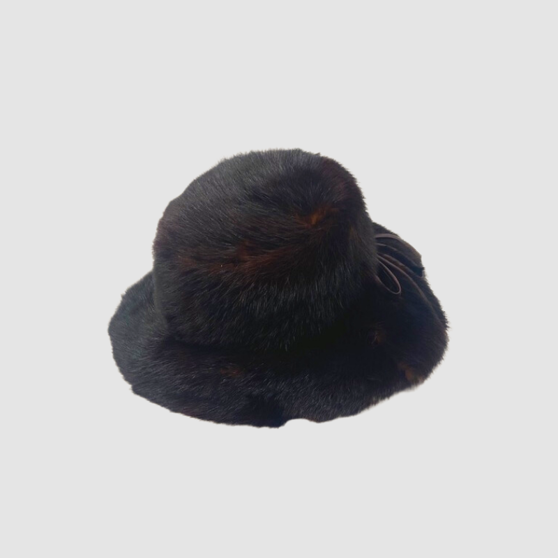 Vintage Dark Ranch Mink Hat