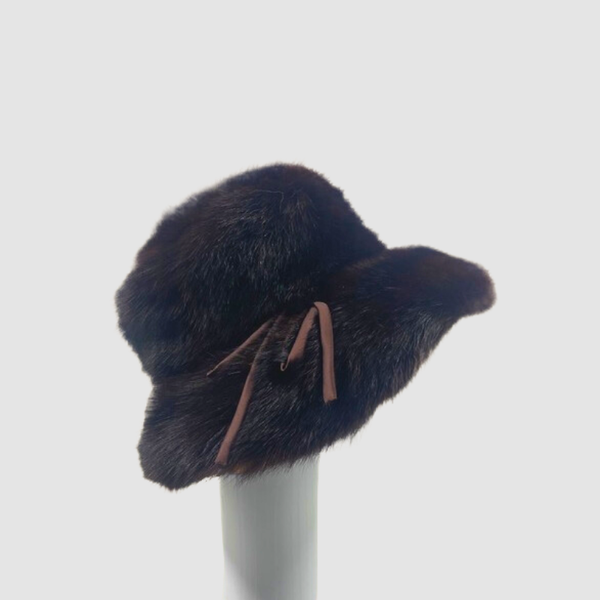 Vintage Dark Ranch Mink Hat