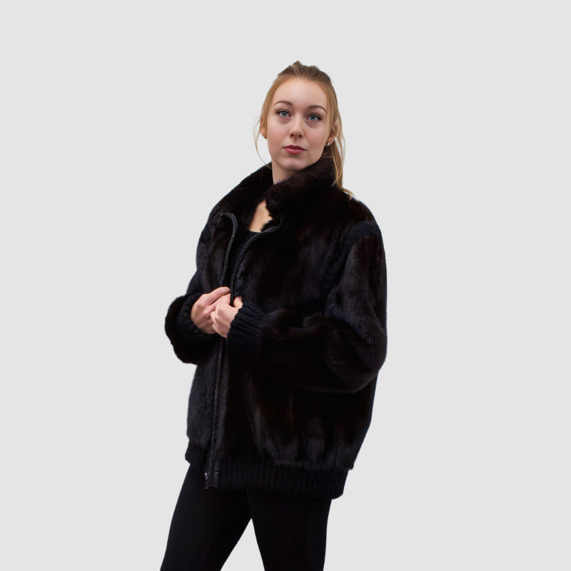 VINTAGE DARK RANCH MINK JACKET