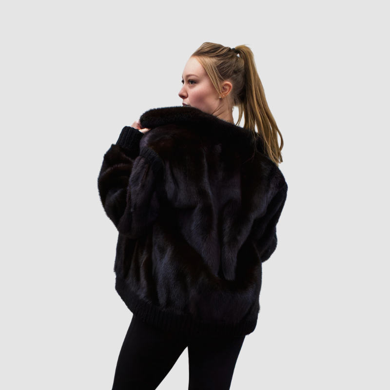 VINTAGE DARK RANCH MINK JACKET