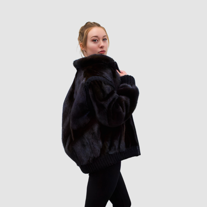VINTAGE DARK RANCH MINK JACKET