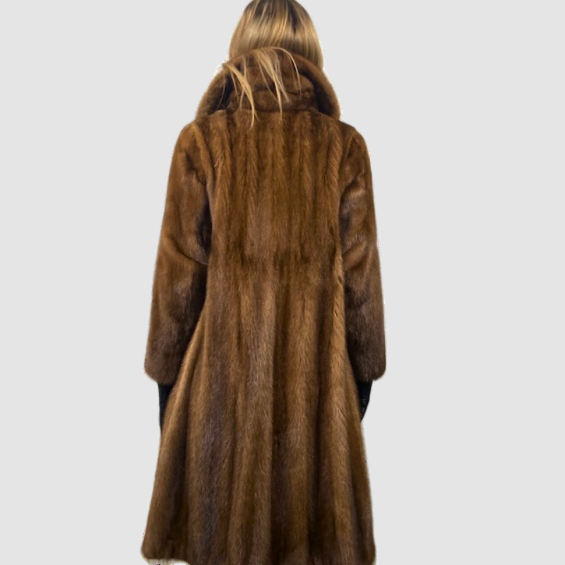 Vintage Demi Buff Mink Coat