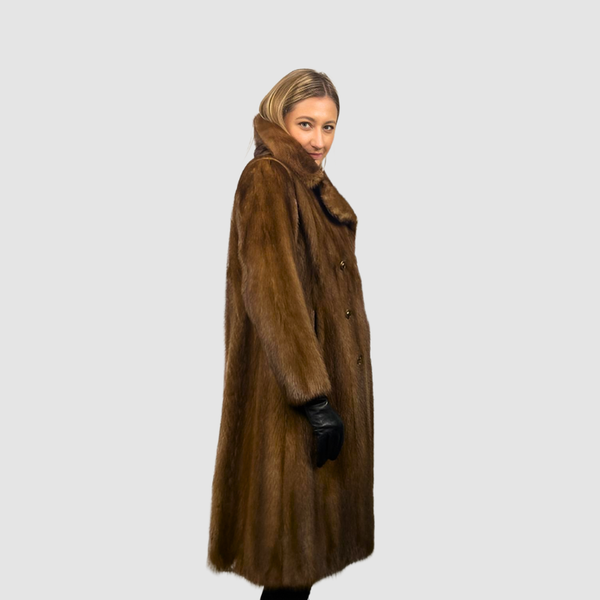 Vintage Demi Buff Mink Coat