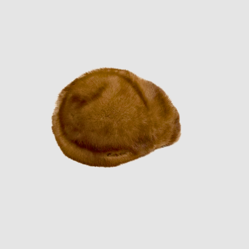 VINTAGE DEMI BUFF MINK HAT