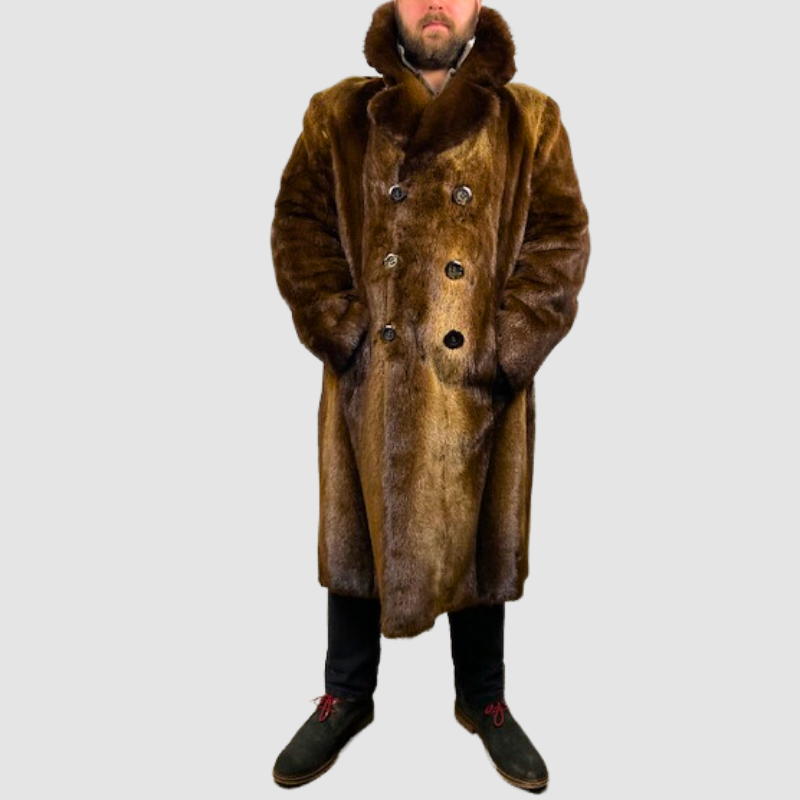 VINTAGE MEN'S OTTER COAT