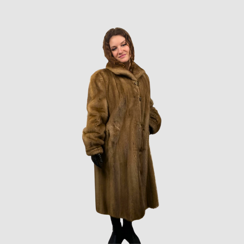 VINTAGE PASTEL MINK COAT