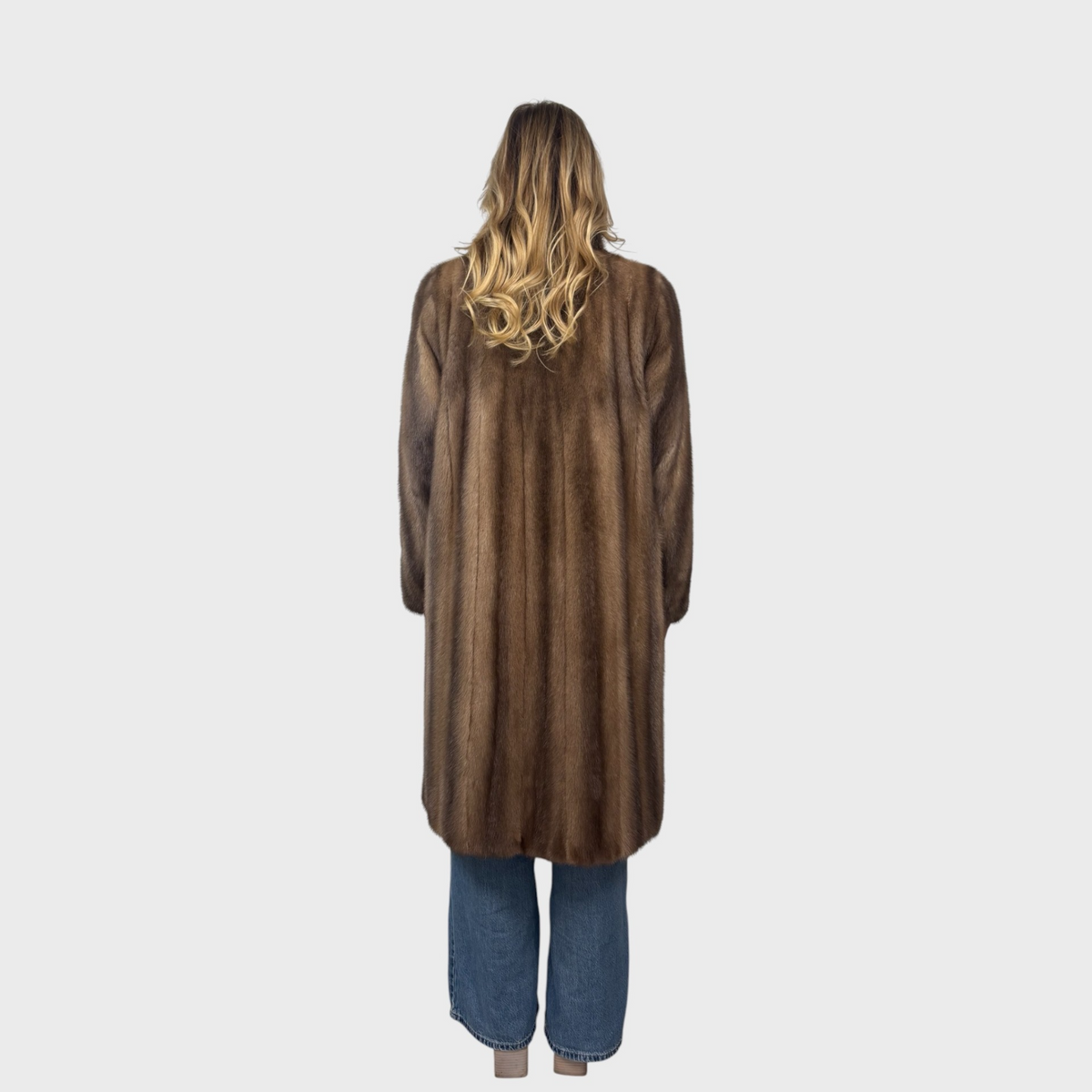 Upcycled Palomino Mink Coat
