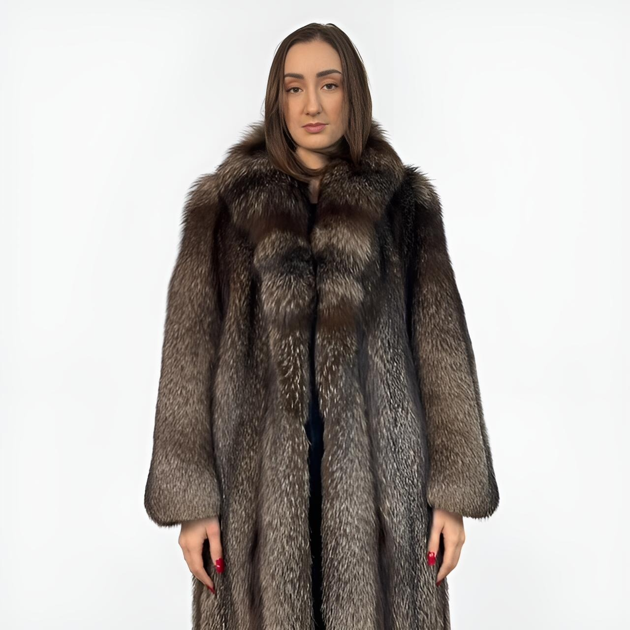 Indigo Fox Coat