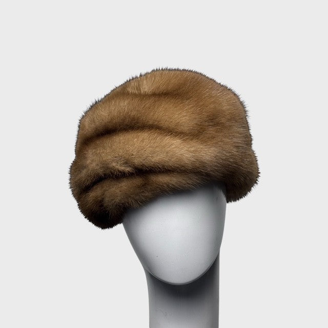 Vintage Pastel Mink Hat