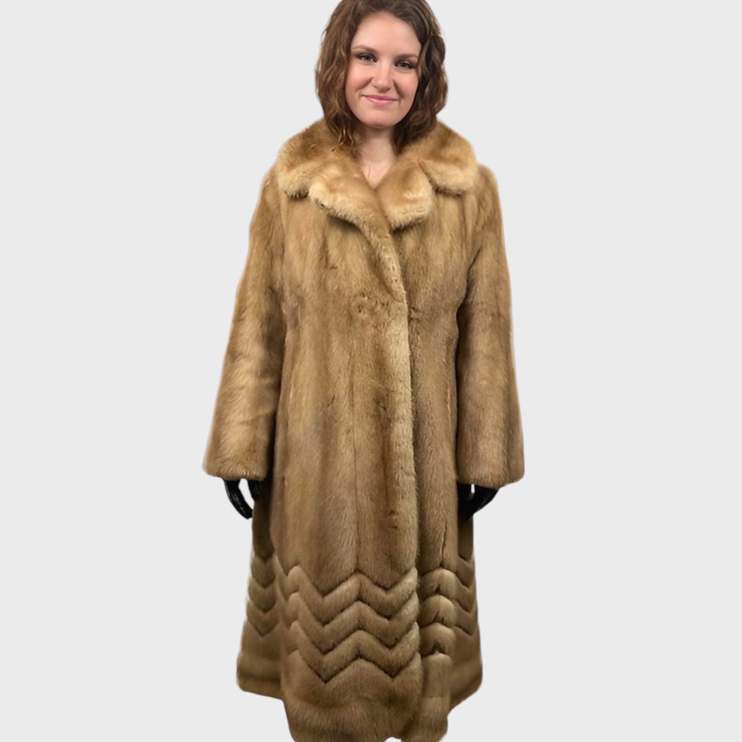PASTEL MINK COAT
