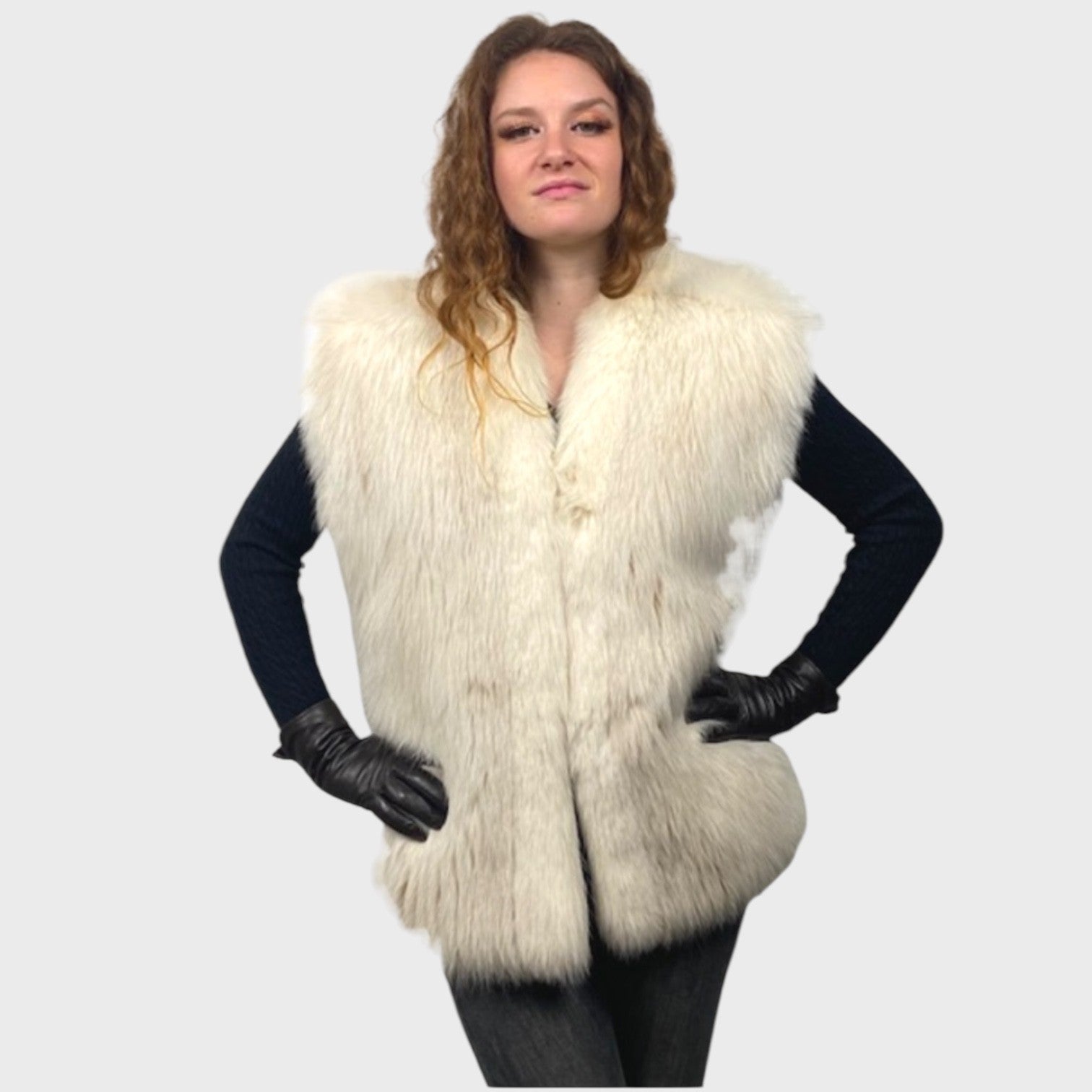 WOMEN'S BLUSH FOX VEST