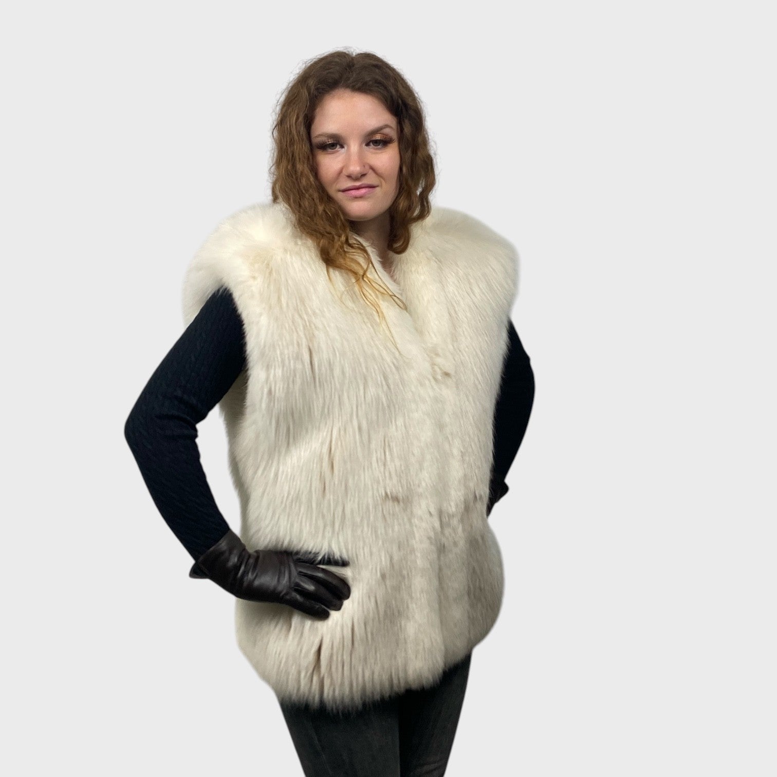 WOMEN'S BLUSH FOX VEST